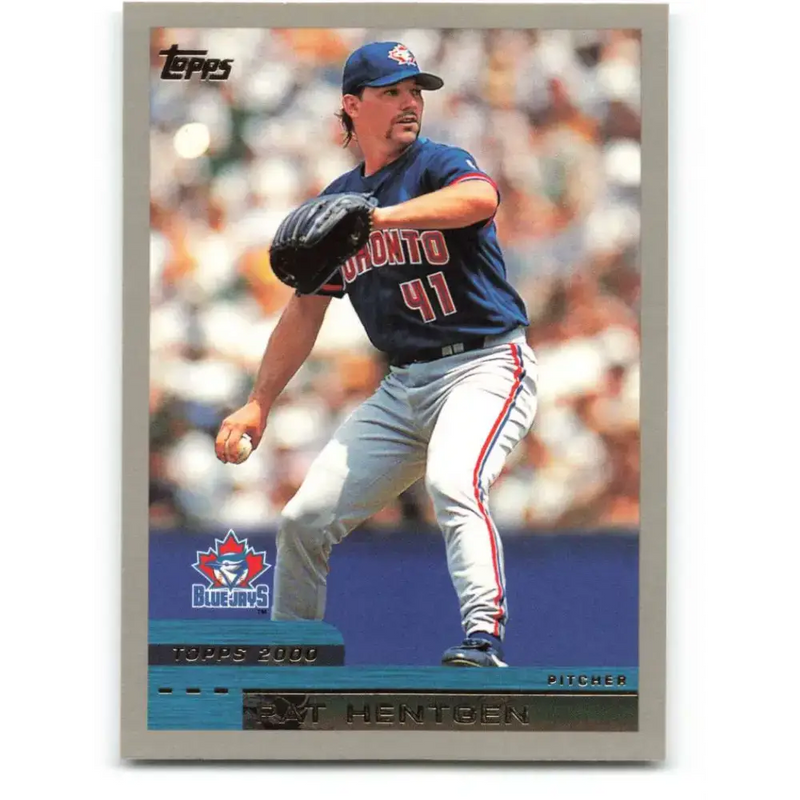2000 Topps #146 Pat Hentgen EX Excellent Toronto Blue Jays Baseball Card - Baseball Card Single