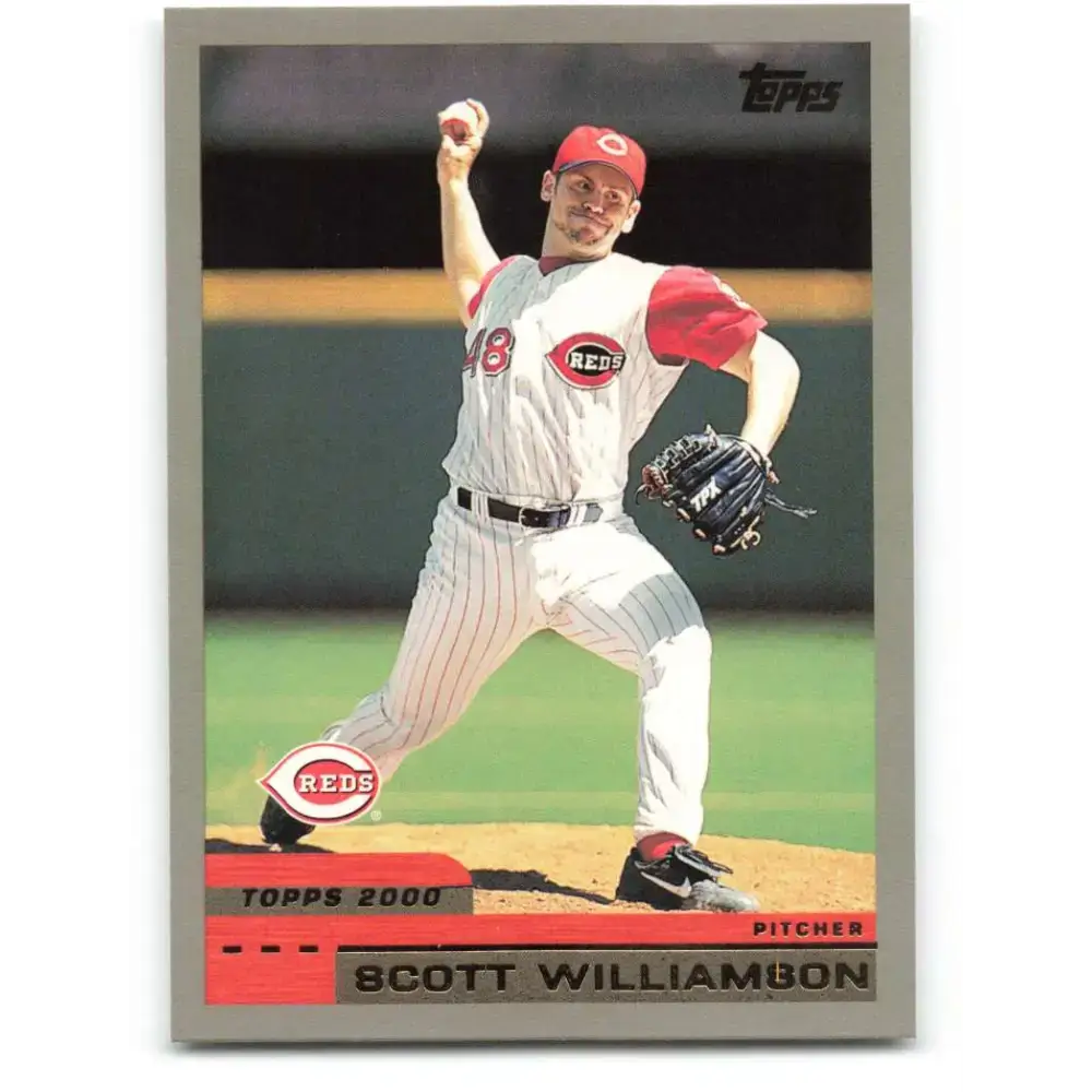 2000 Topps #151 Scott Williamson EX Excellent Cincinnati Reds Baseball Card - Baseball Card Single