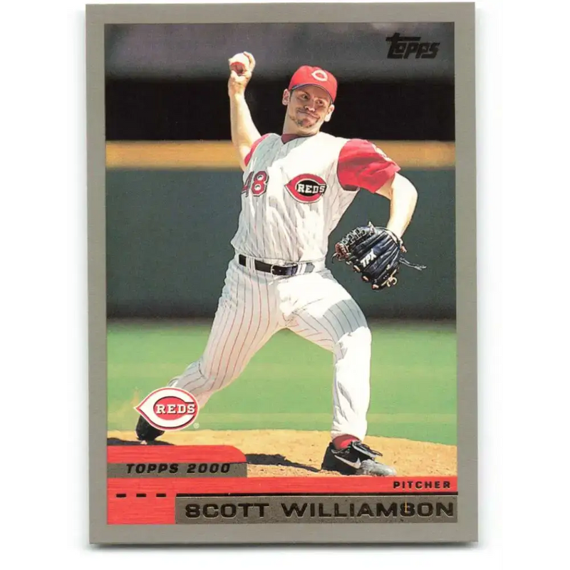 2000 Topps #151 Scott Williamson EX Excellent Cincinnati Reds Baseball Card - Baseball Card Single