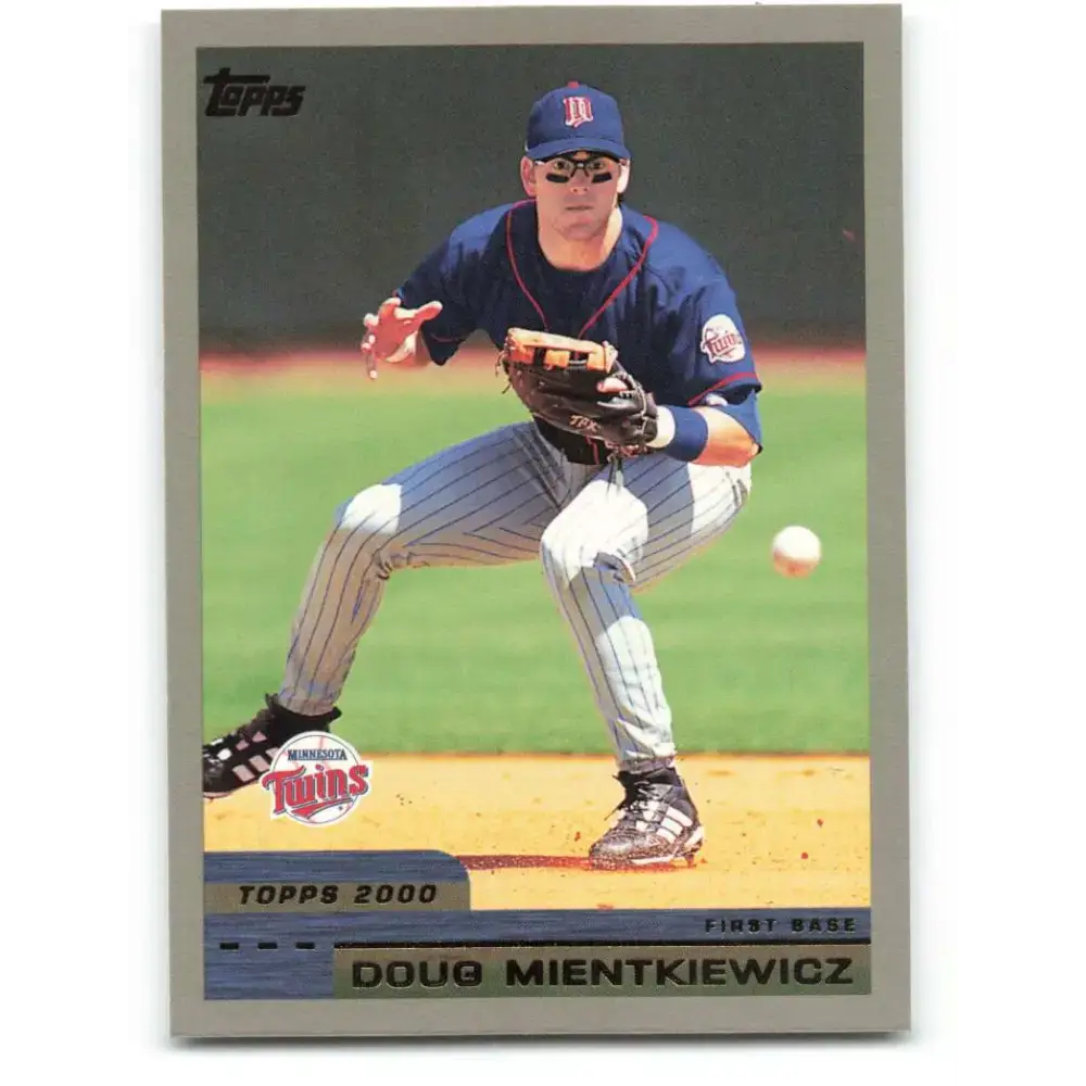 2000 Topps #153 Doug Mientkiewicz EX Excellent Minnesota Twins Baseball Card - Baseball Card Single