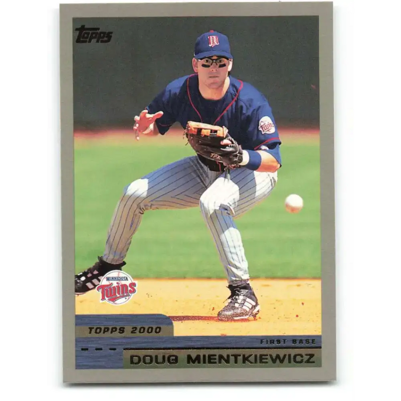 2000 Topps #153 Doug Mientkiewicz EX Excellent Minnesota Twins Baseball Card - Baseball Card Single