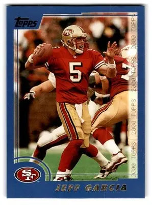 2000 Topps #153 Jeff Garcia - Football Card Single