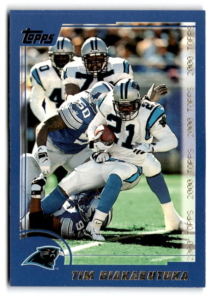 2000 Topps #166 Tim Biakabutuka - Football Card Single