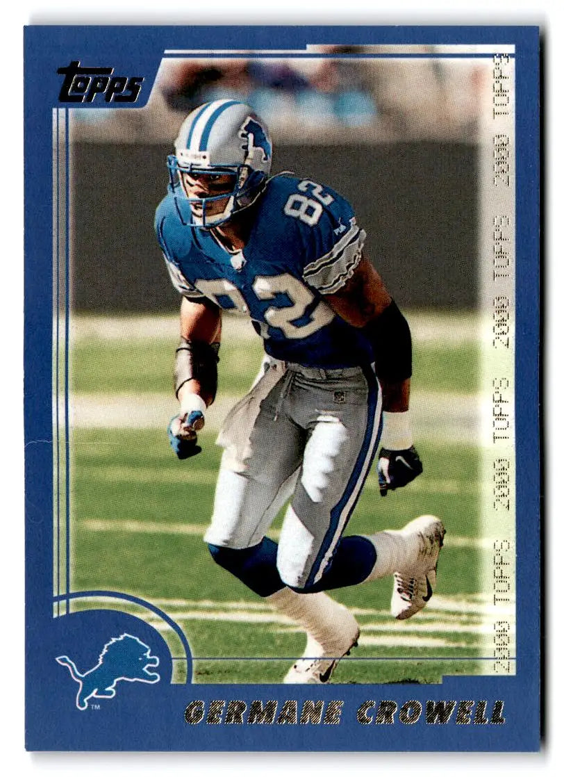 2000 Topps #169 Germane Crowell - Football Card Single