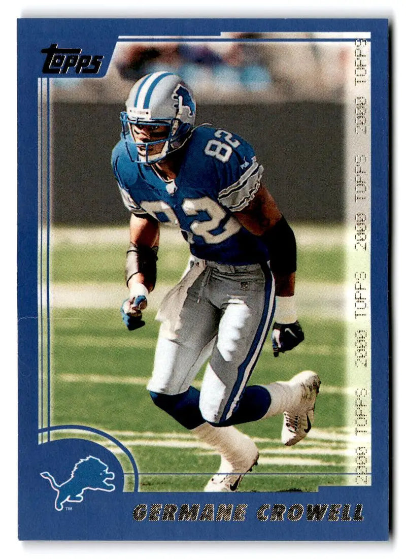2000 Topps #169 Germane Crowell - Football Card Single