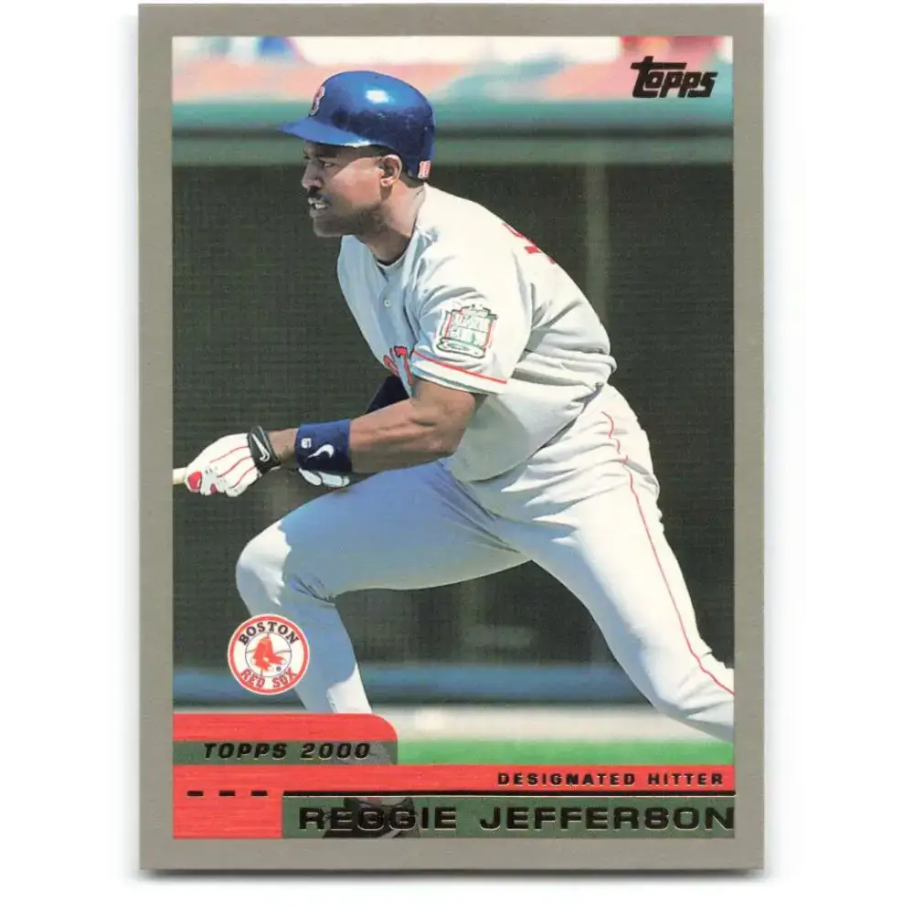 2000 Topps #169 Reggie Jefferson EX Excellent Boston Red Sox Baseball Card - Baseball Card Single