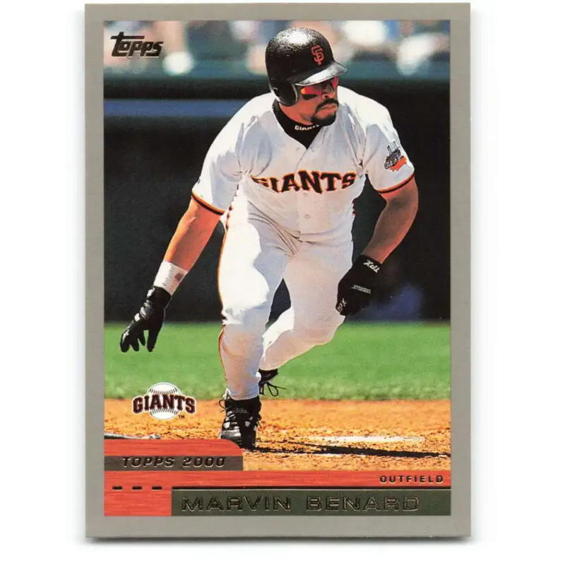 2000 Topps #174 Marvin Benard EX Excellent San Francisco Giants Baseball Card - Baseball Card Single