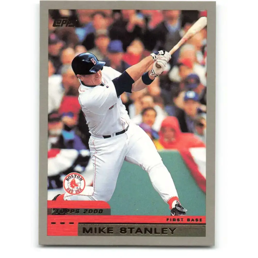 2000 Topps #176 Mike Stanley EX Excellent Boston Red Sox Baseball Card - Baseball Card Single