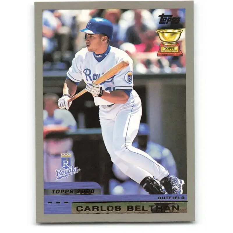 2000 Topps #178 Carlos Beltran EX Excellent Kansas City Royals Baseball Card - Baseball Card Single