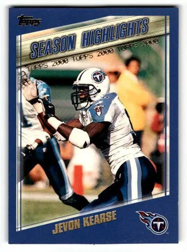2000 Topps #179 Jevon Kearse Tennessee Titans Football Cards EX/NM ID:61741 - Football Card Single