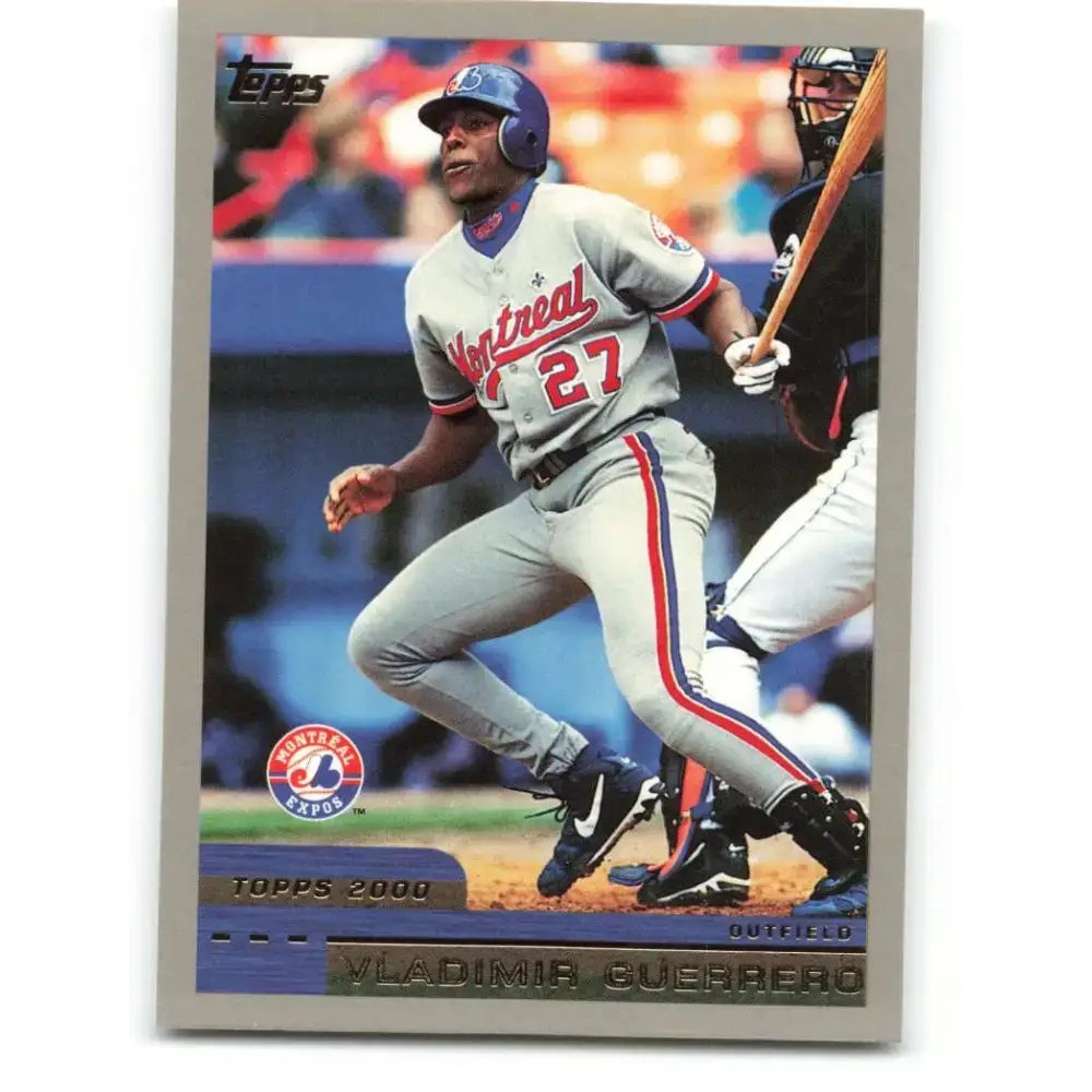 2000 Topps #181 Vladimir Guerrero EX Excellent Montreal Expos Baseball Card - Baseball Card Single