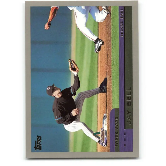 2000 Topps #185 Jay Bell EX Excellent Arizona Diamondbacks Baseball Card