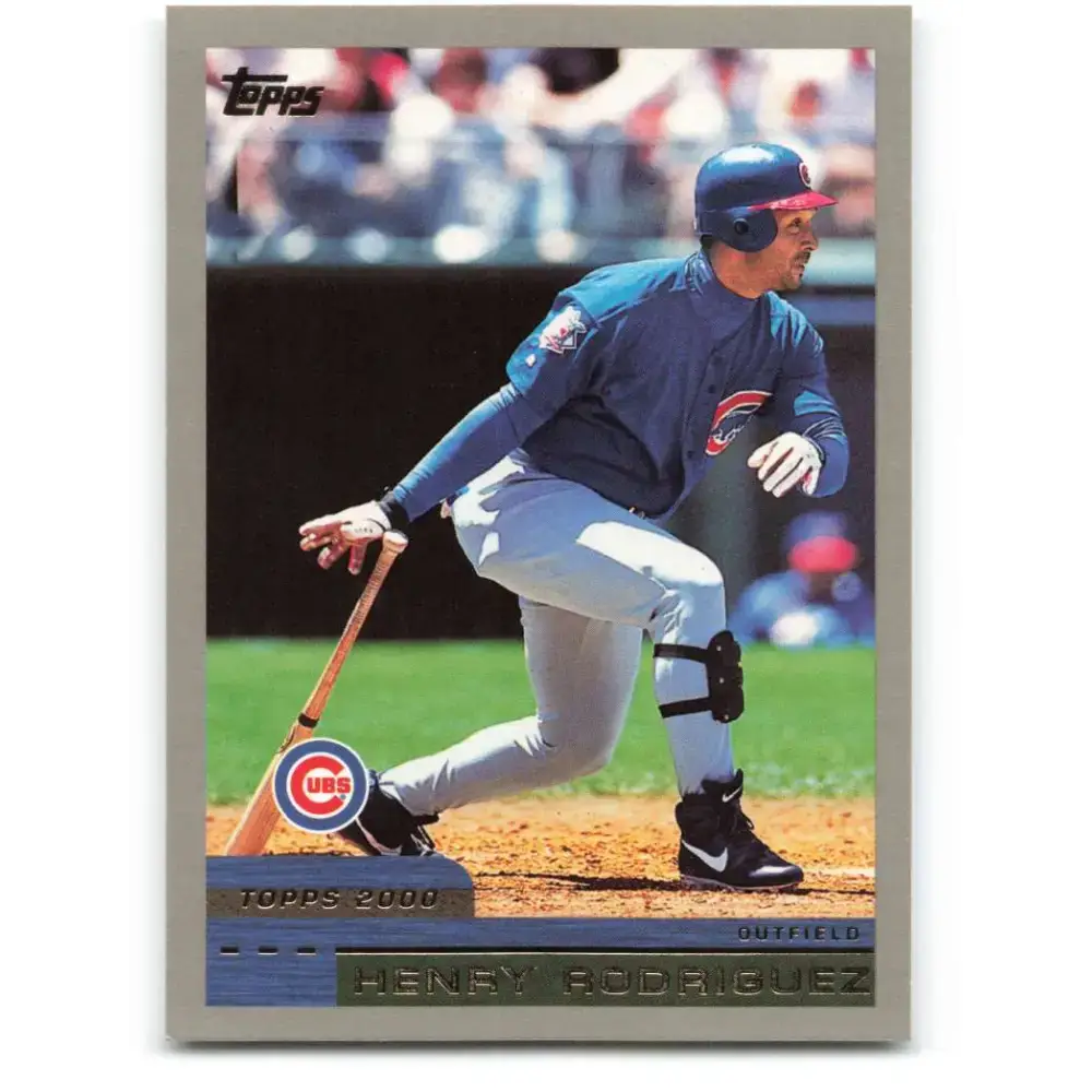 2000 Topps #191 Henry Rodriguez EX Excellent Chicago Cubs Baseball Card - Baseball Card Single