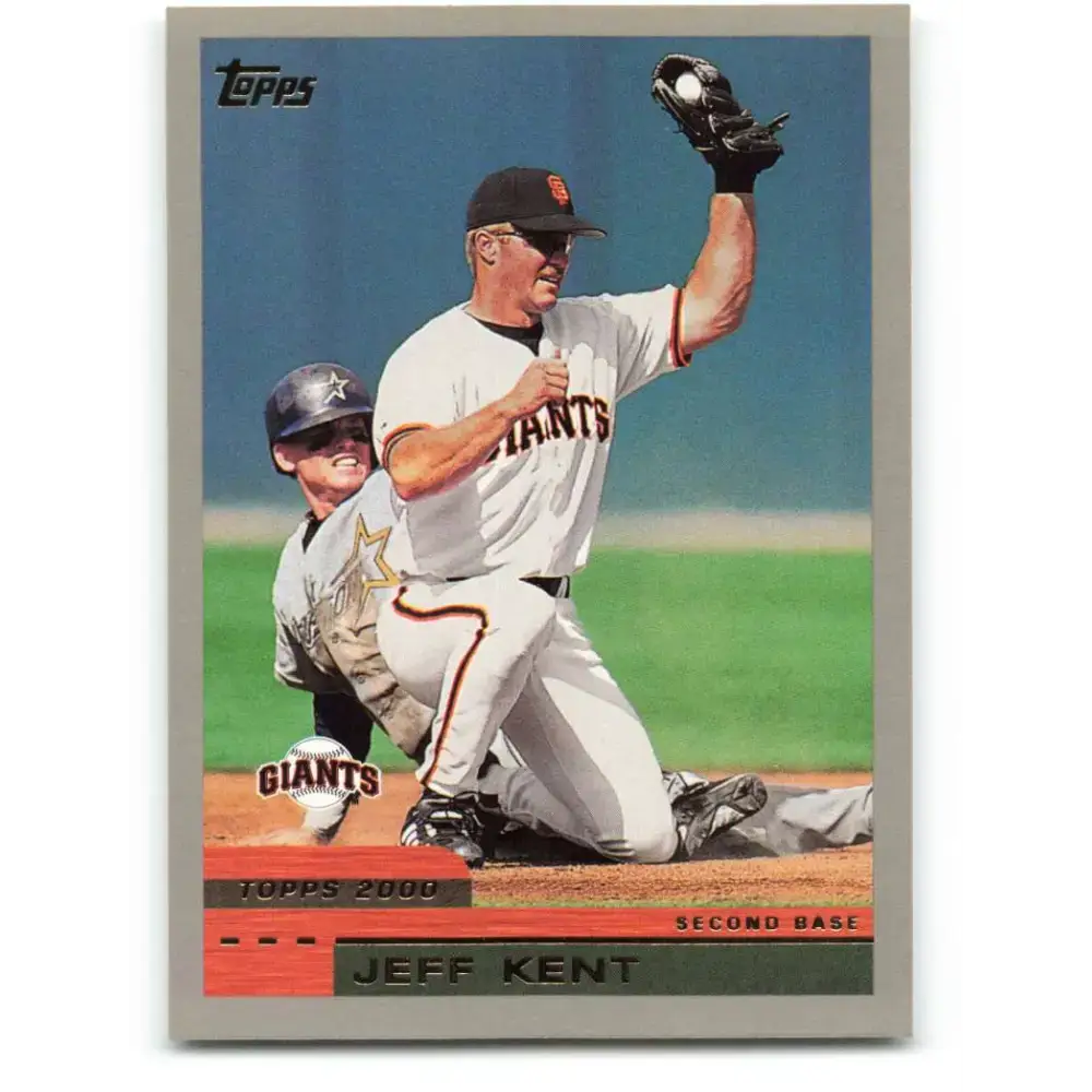 2000 Topps #193 Jeff Kent EX Excellent San Francisco Giants Baseball Card - Baseball Card Single