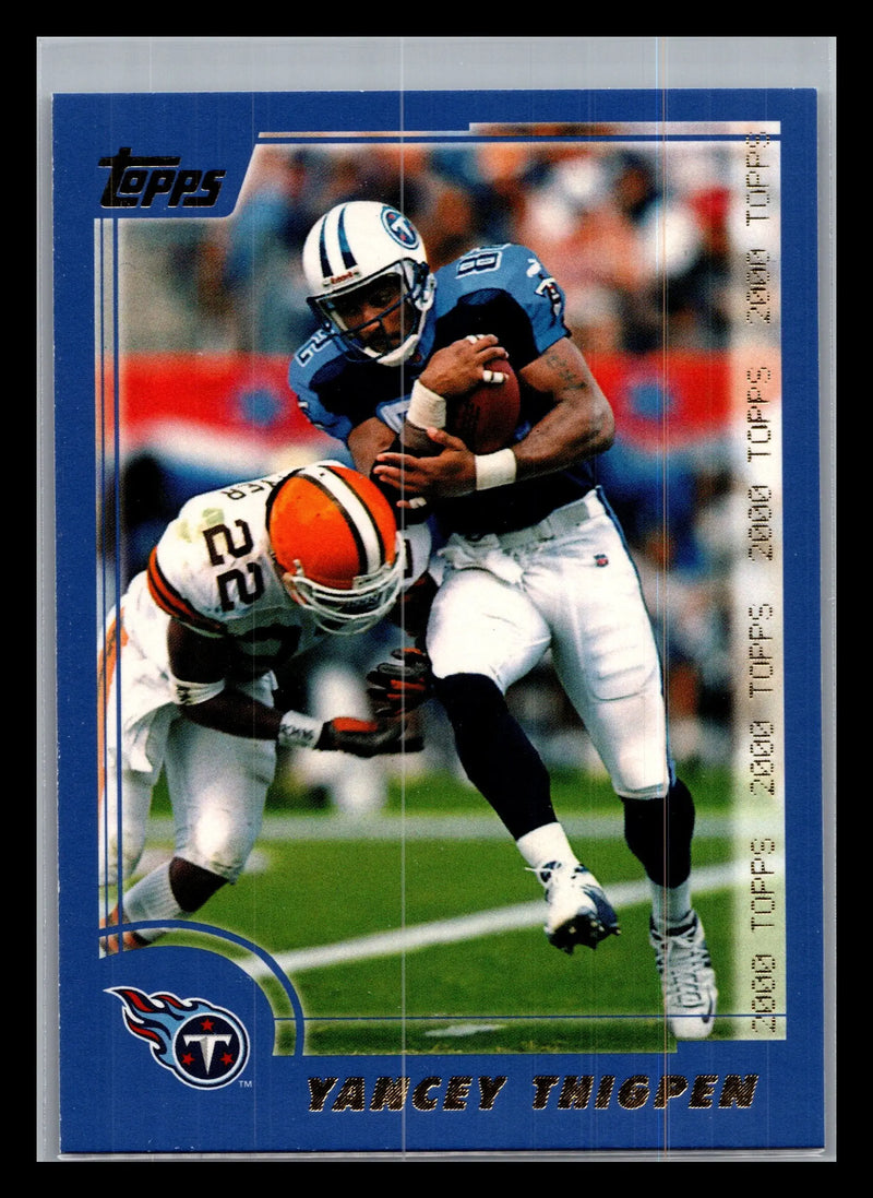 2000 Topps #195 Yancey Thigpen Tennessee Titans - Football Card Single