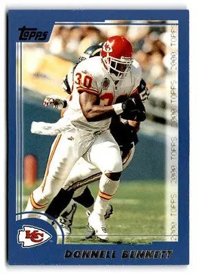 2000 Topps #197 Donnell Bennett - Football Card Single