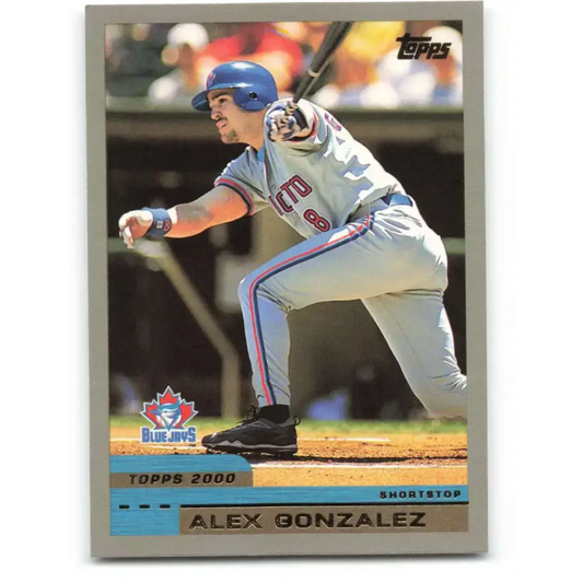 2000 Topps #201 Alex Gonzalez EX Excellent Toronto Blue Jays Baseball Card