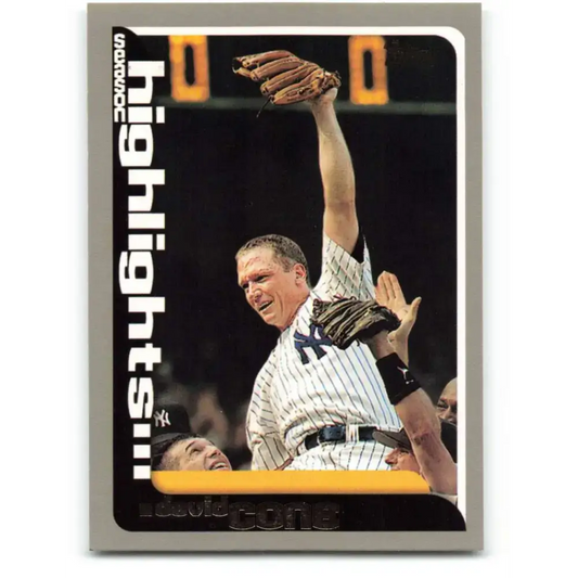 2000 Topps #217 David Cone EX Excellent New York Yankees Baseball Card - Baseball Card Single