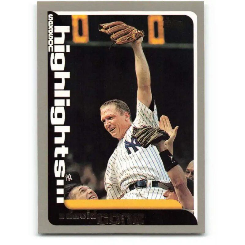 2000 Topps #217 David Cone EX Excellent New York Yankees Baseball Card - Baseball Card Single