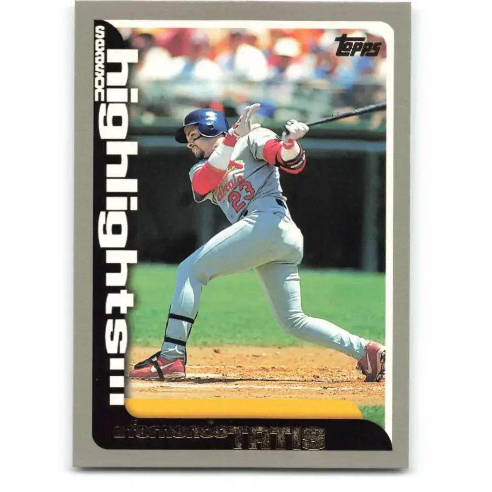 2000 Topps #220 Fernando Tatis EX Excellent St. Louis Cardinals Baseball Card - Baseball Card Single