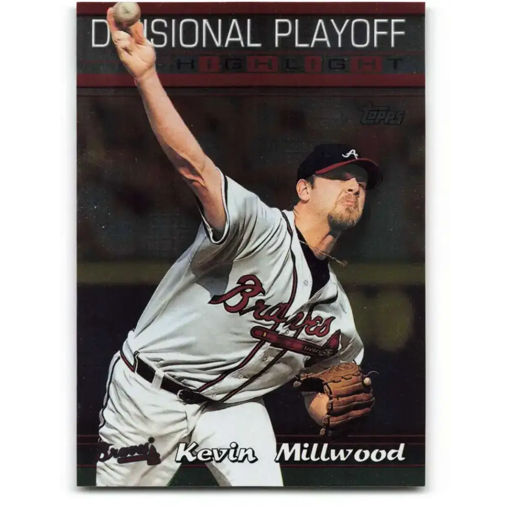 2000 Topps #222 Kevin Millwood EX Excellent Atlanta Braves Baseball Card - Baseball Card Single