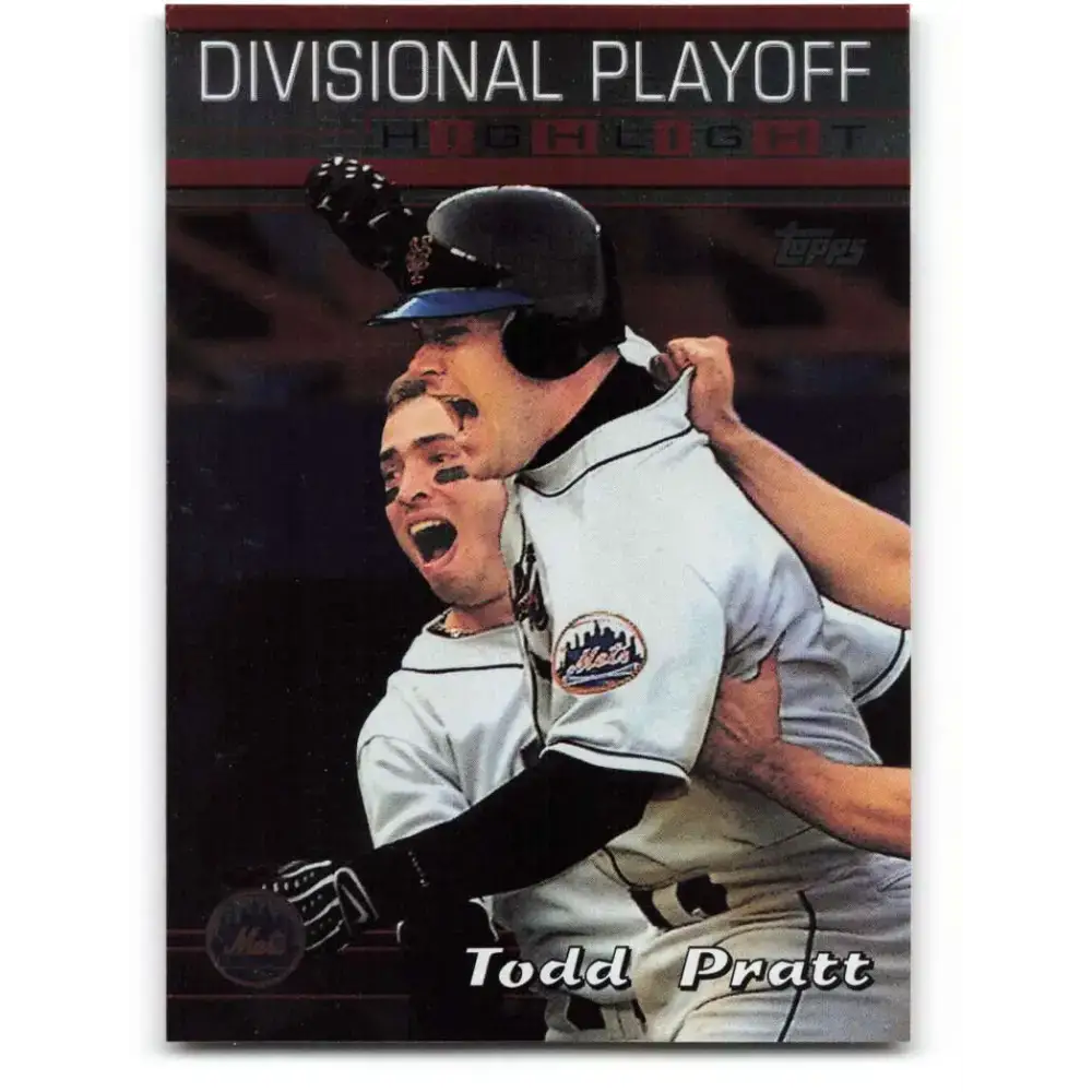 2000 Topps #223 Todd Pratt EX Excellent New York Mets Baseball Card - Baseball Card Single