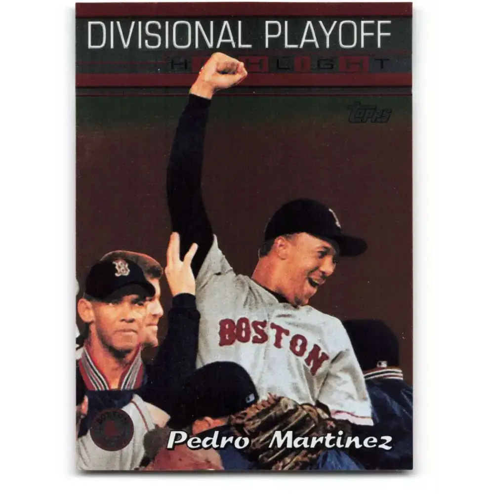 2000 Topps #225 Pedro Martinez EX Excellent Boston Red Sox Baseball Card - Baseball Card Single