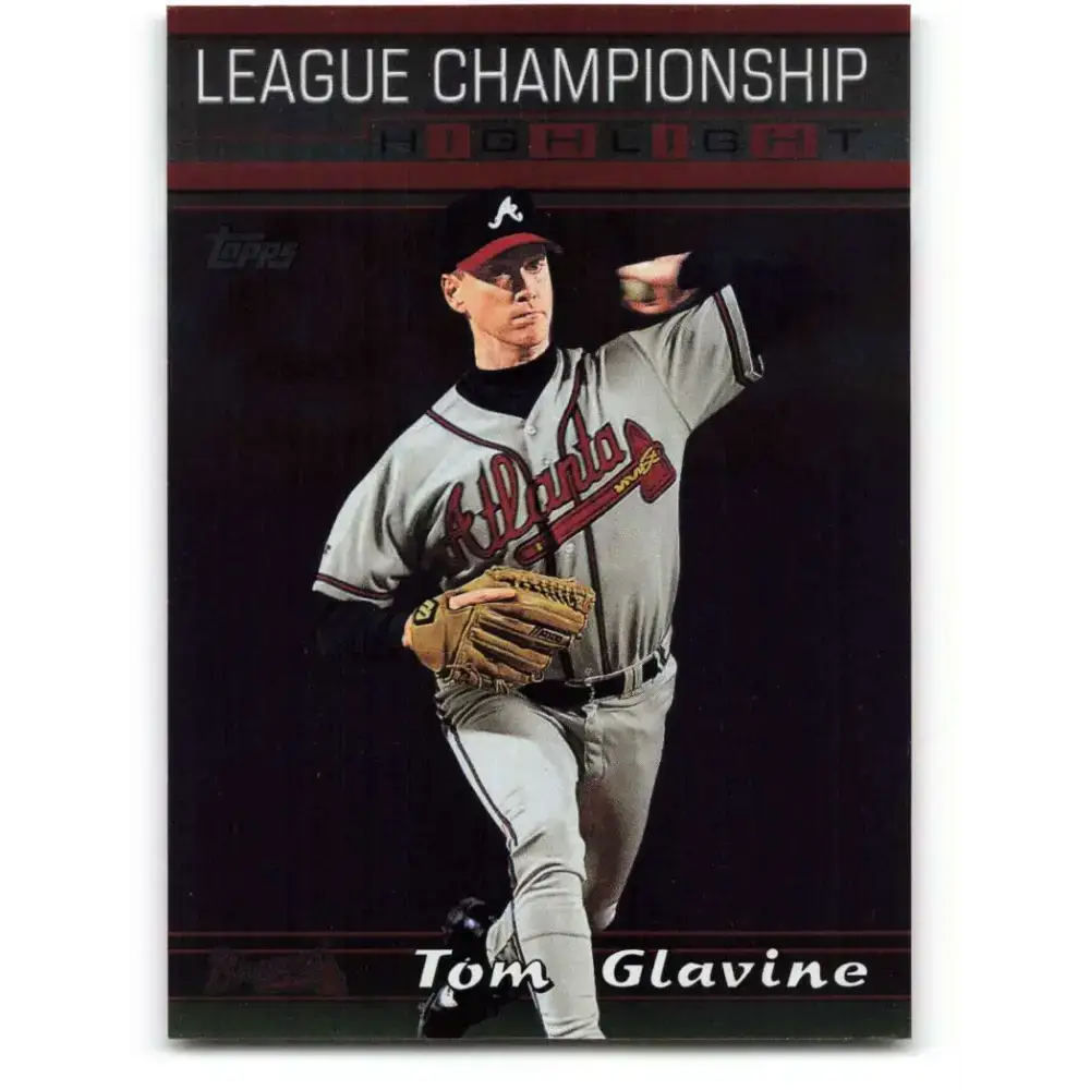 2000 Topps #226 Tom Glavine EX Excellent Atlanta Braves Baseball Card - Baseball Card Single