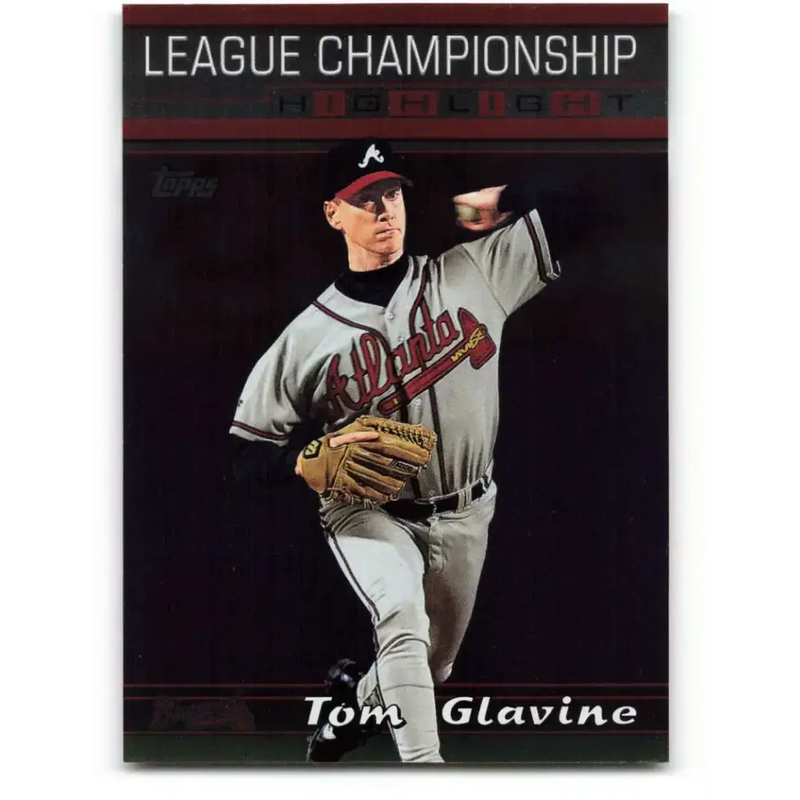2000 Topps #226 Tom Glavine EX Excellent Atlanta Braves Baseball Card - Baseball Card Single