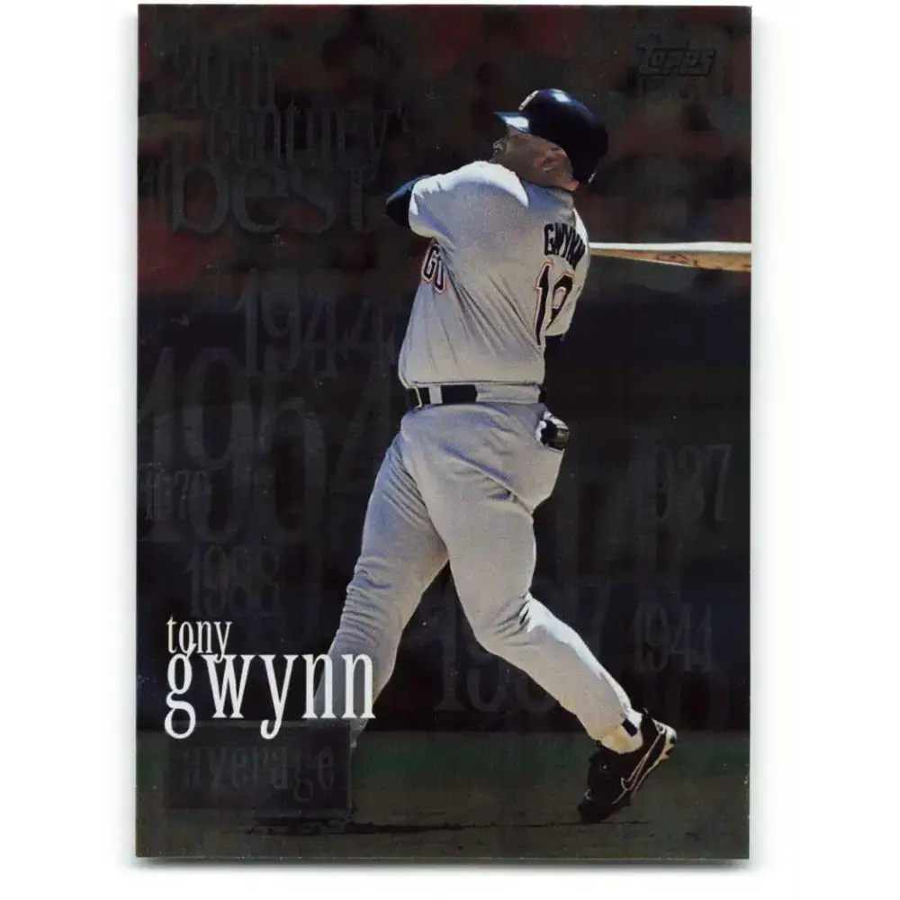 2000 Topps #229 Tony Gwynn EX Excellent San Diego Padres Baseball Card - Baseball Card Single