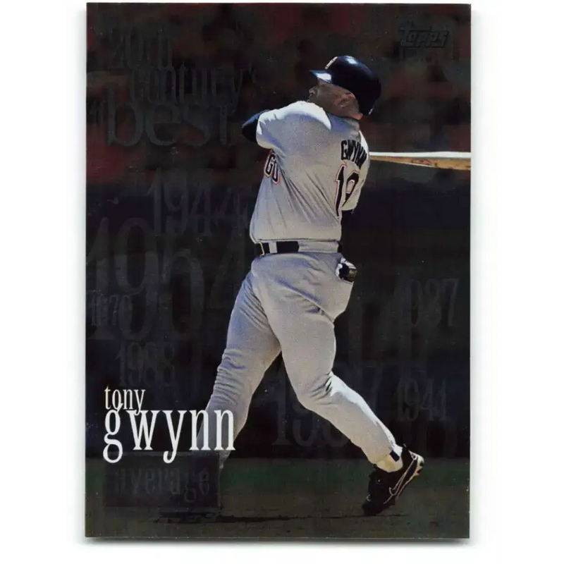 2000 Topps #229 Tony Gwynn EX Excellent San Diego Padres Baseball Card - Baseball Card Single