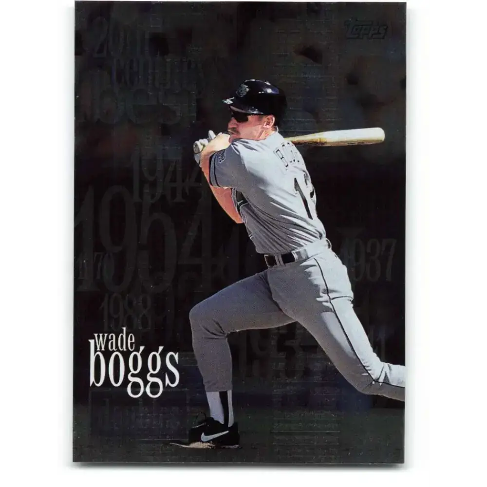 2000 Topps #230 Wade Boggs EX Excellent Tampa Bay Devil Rays Baseball Card - Baseball Card Single