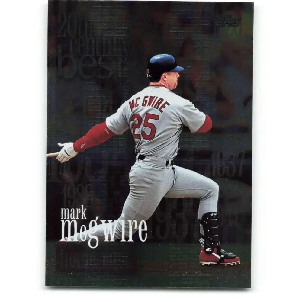 2000 Topps #232 Mark McGwire EX Excellent St. Louis Cardinals Baseball Card - Baseball Card Single