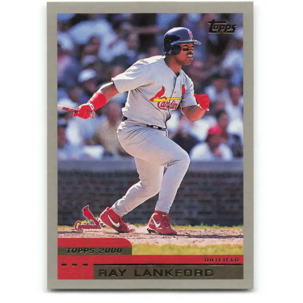 2000 Topps #245 Ray Lankford EX Excellent St. Louis Cardinals Baseball Card - Baseball Card Single