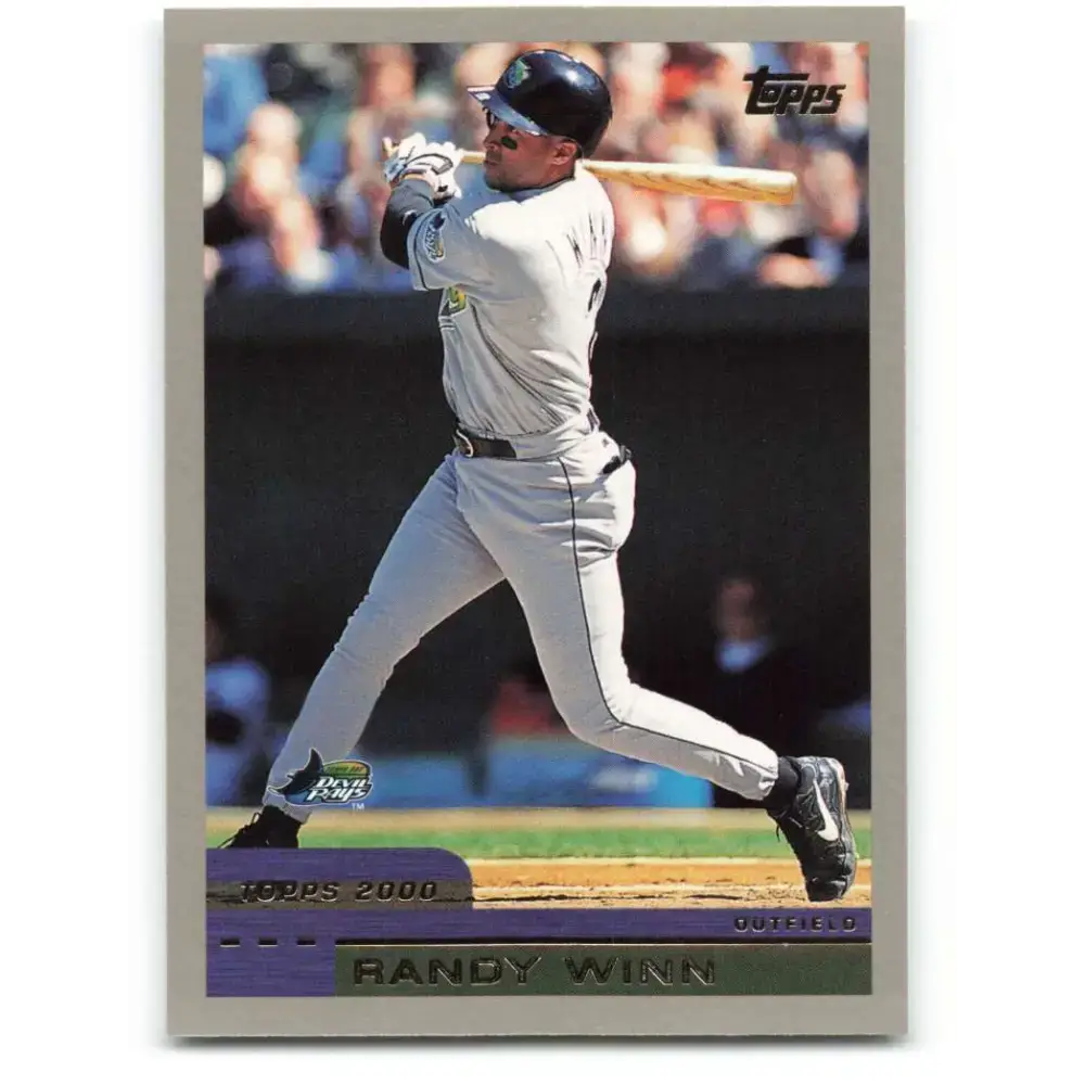 2000 Topps #247 Randy Winn EX Excellent Tampa Bay Devil Rays Baseball Card - Baseball Card Single