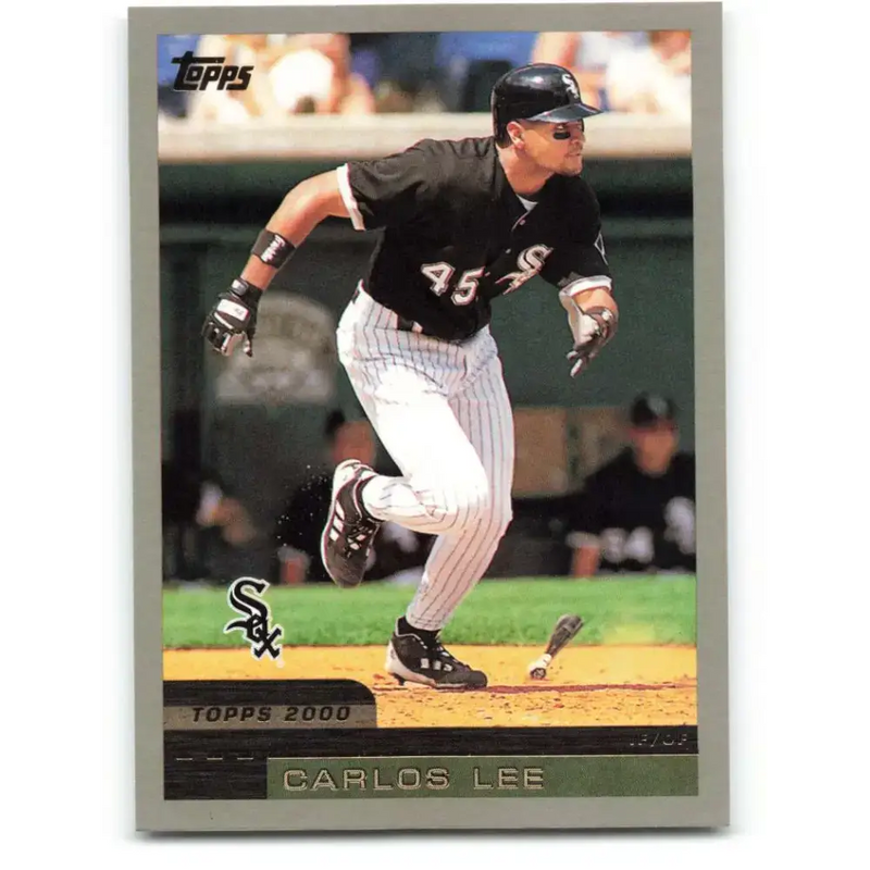 2000 Topps #261 Carlos Lee EX Excellent Chicago White Sox Baseball Card - Baseball Card Single