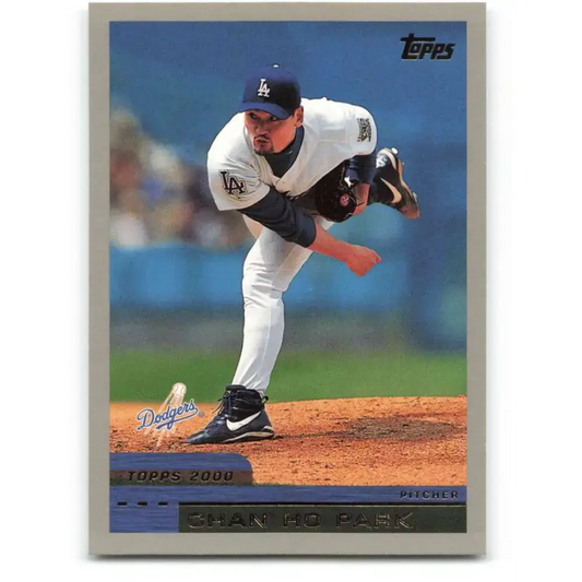2000 Topps #264 Chan Ho Park EX Excellent Los Angeles Dodgers Baseball Card