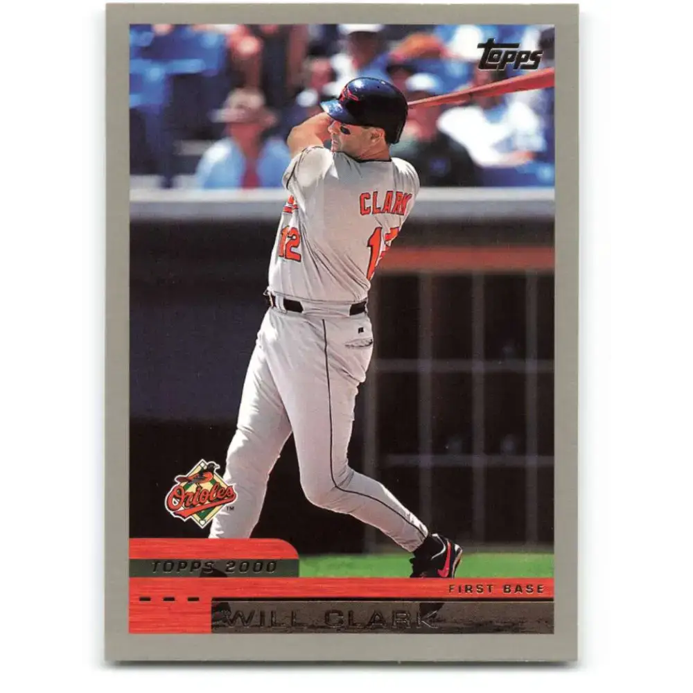 2000 Topps #271 Will Clark EX Excellent Baltimore Orioles Baseball Card - Baseball Card Single