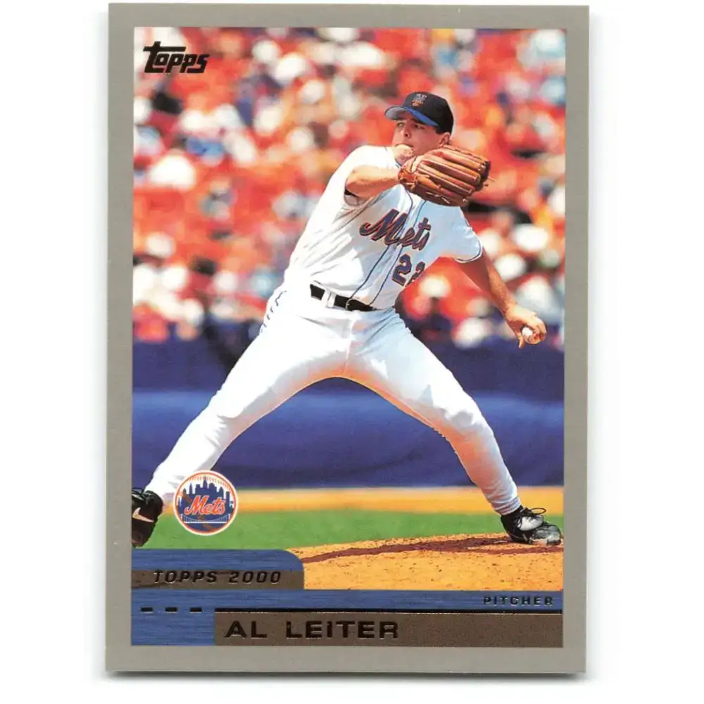 2000 Topps #280 Al Leiter EX Excellent New York Mets Baseball Card - Baseball Card Single