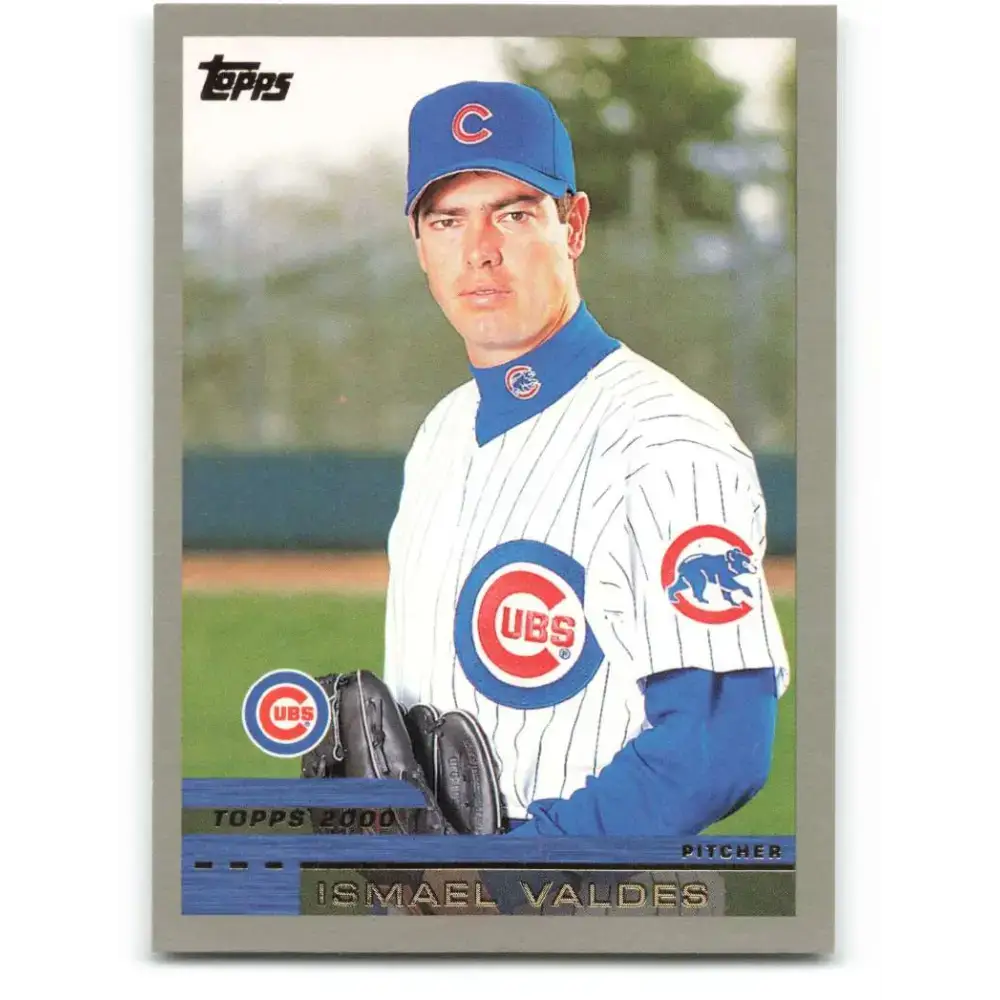 2000 Topps #289 Ismael Valdes EX Excellent Chicago Cubs Baseball Card - Baseball Card Single