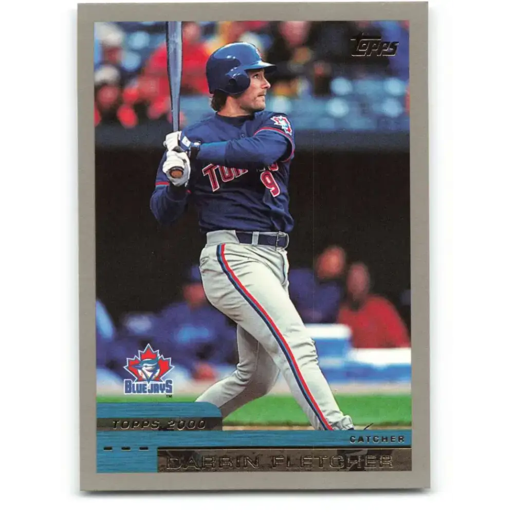 2000 Topps #29 Darrin Fletcher EX Excellent Toronto Blue Jays Baseball Card - Baseball Card Single
