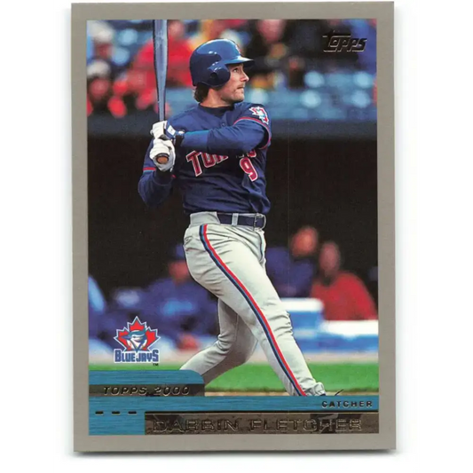 2000 Topps #29 Darrin Fletcher EX Excellent Toronto Blue Jays Baseball Card