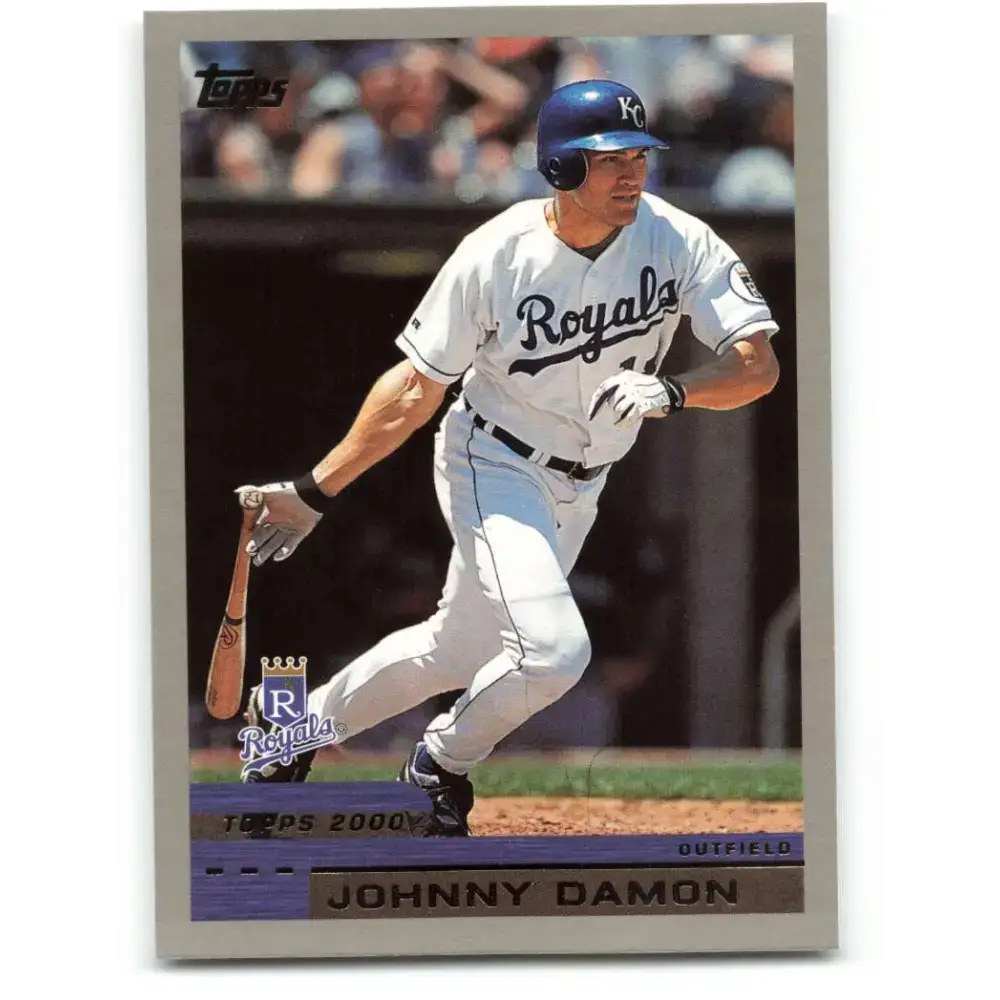 2000 Topps #295 Johnny Damon EX Excellent Kansas City Royals Baseball Card - Baseball Card Single
