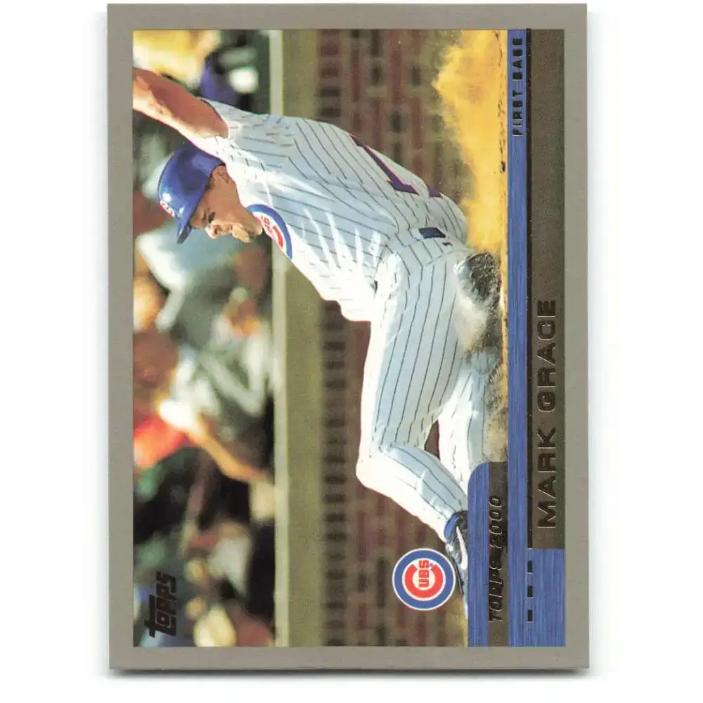 2000 Topps #30 Mark Grace EX Excellent Chicago Cubs Baseball Card - Baseball Card Single