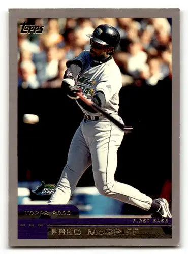 Original gloss Fred McGriff baseball card from 2000 Topps #31 Simply Sandoval ID 59065