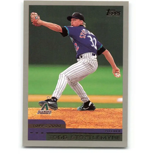2000 Topps #310 Todd Stottlemyre EX Excellent Arizona Diamondbacks Baseball Card