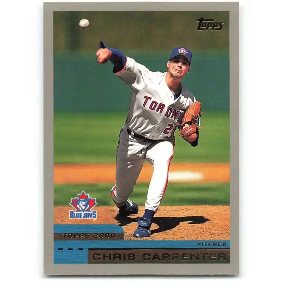 2000 Topps #311 Chris Carpenter EX Excellent Toronto Blue Jays Baseball Card - Baseball Card Single