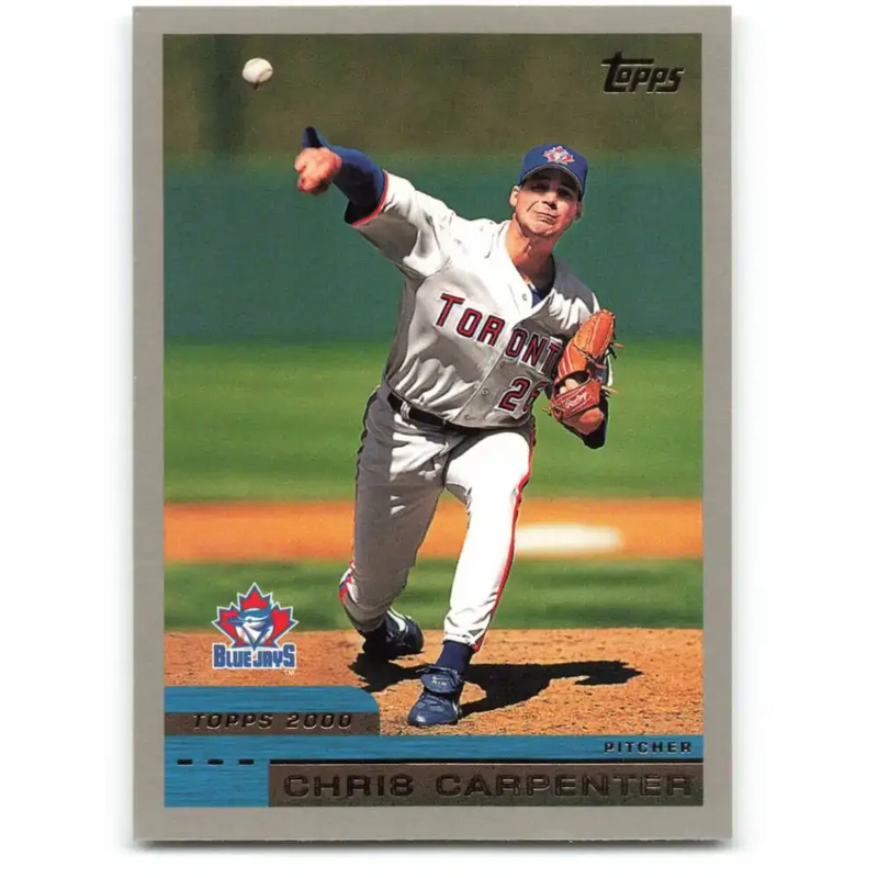 2000 Topps #311 Chris Carpenter EX Excellent Toronto Blue Jays Baseball Card - Baseball Card Single