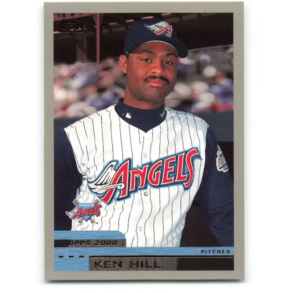 2000 Topps #312 Ken Hill EX Excellent Anaheim Angels Baseball Card - Baseball Card Single