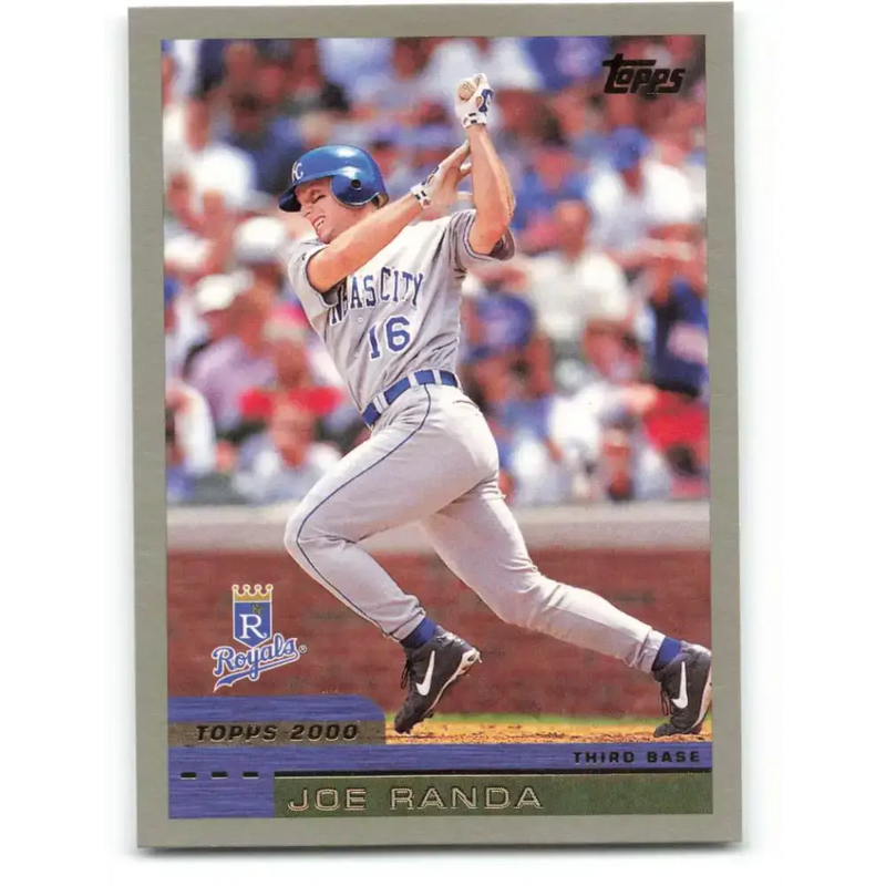 2000 Topps #317 Joe Randa EX Excellent Kansas City Royals Baseball Card - Baseball Card Single